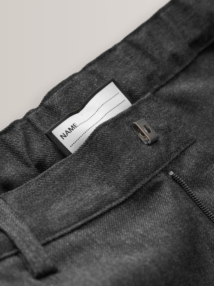 Grey Plus Waist Regular Leg School Trousers (3-17yrs) - Image 6 of 6 Grey Plus Waist Regular Leg School Trousers (3-17yrs) - Image 6 of 6