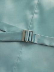 Sage Green Textured Silk Waistcoat - Image 8 of 8