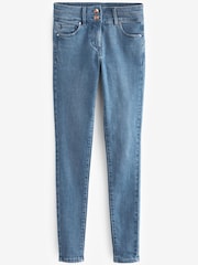 Smoky Blue Lift, Slim And Shape Skinny Jeans - Image 5 of 6