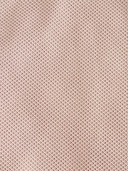 Neutral Brown Regular Fit Textured Silk Waistcoat - Image 7 of 9