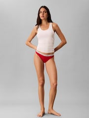 Червоний - Стрінги з логотипом Calvin Klein Icon - Image 3 of 6