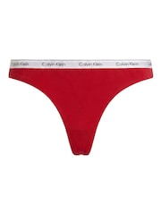 Червоний - Стрінги з логотипом Calvin Klein Icon - Image 6 of 6