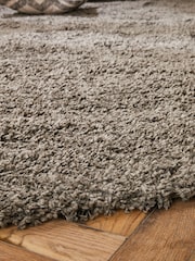 Mink Brown Dark Natural Premium Cosy Shaggy Rug - Image 11 of 12