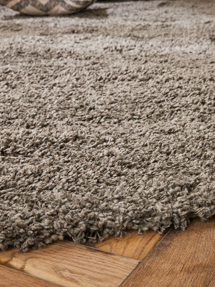 Mink Brown Dark Natural Premium Cosy Shaggy Rug - Image 9 of 9 Mink Brown Dark Natural Premium Cosy Shaggy Rug - Image 9 of 9