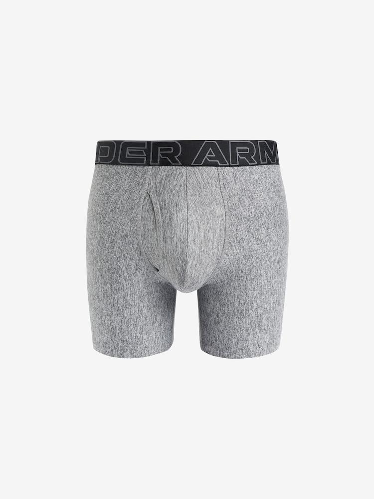 Under Armour Red/Grey Performance Tech Boxers 3 Pack - Image 4 of 7