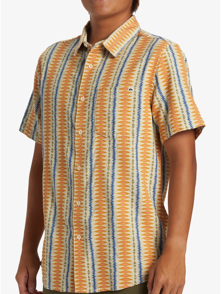 Quicksilver Vibrations Print Short Sleeve Shirt - Image 1 of 7