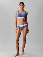 Calvin Klein Blue Lift Bralette - Icon Cotton Modal - Image 2 of 7