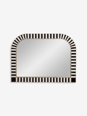 Rockett St George Black/White Inlay Mirror - Image 2 of 3