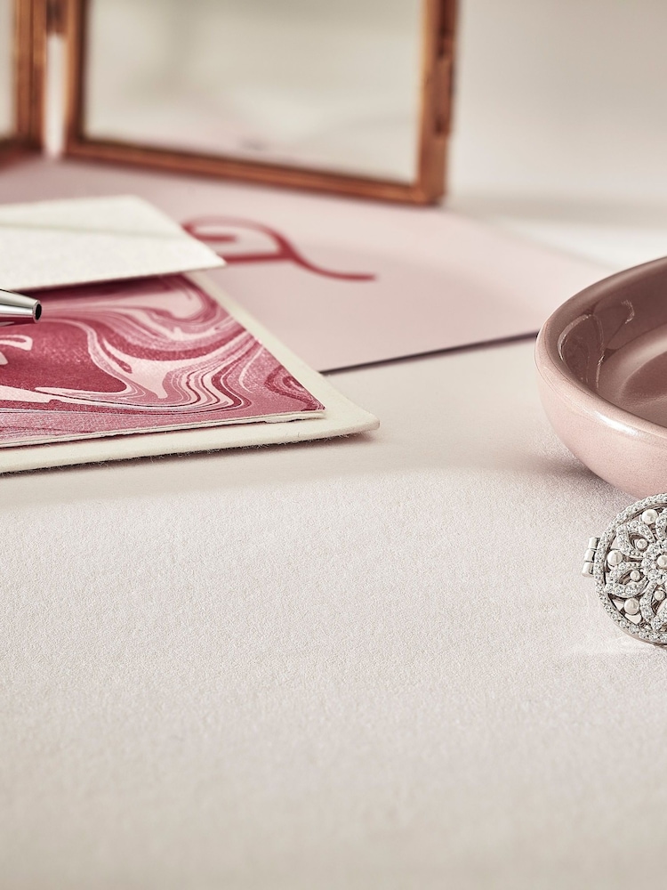 Beaverbrooks Sterling Silver Cubic Zirconia Flower Locket Pendant - Image 2 of 5 Beaverbrooks Sterling Silver Cubic Zirconia Flower Locket Pendant - Image 2 of 5