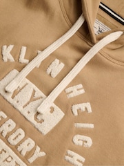 Superdry Natural Vintage Prep Chenille Hoodie - Image 6 of 6
