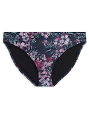 Blau - Animal Damen Docks Bedruckte Bikinihose - Bild 5 von 6