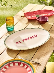 Multi Bright Al Fresco Serving Platter - Image 2 of 4
