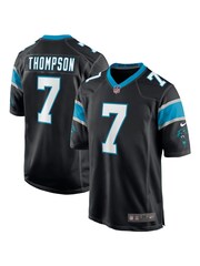Nike Black NFL Carolina Panthers Home Game Jersey - Shaq Thompson - Image 1 of 3