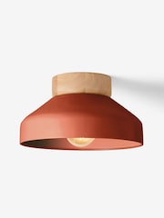 MADE.COM Terracotta Albert Flush Ceiling Fitting Ceiling Light - Image 3 of 3
