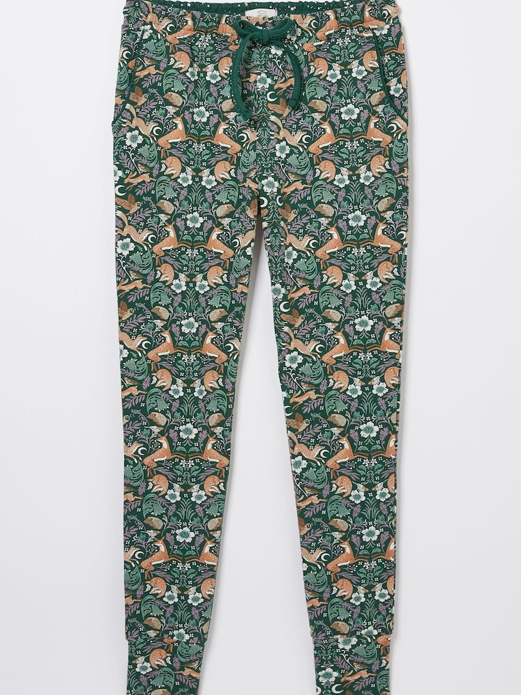 FatFace Ellie Lino Leggings mit Fuchsmuster - Bild 4 von 4