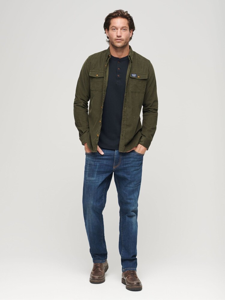 Superdry Green Trailsman Cord Shirt - Image 2 of 6