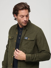 Superdry Green Trailsman Cord Shirt - Image 3 of 6