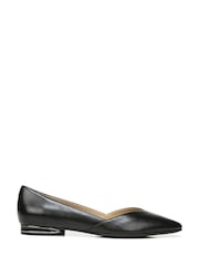 Negro - Zapatos de cuero tipo bailarinas con diseño en punta Havana de Nturalizer - Imagen 2 de 7
