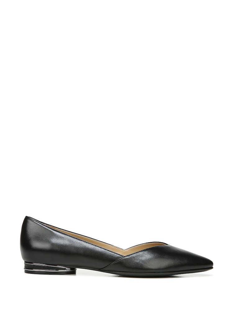 Negro - Zapatos de cuero tipo bailarinas con diseño en punta Havana de Nturalizer - Imagen 2 de 7 Negro - Zapatos de cuero tipo bailarinas con diseño en punta Havana de Nturalizer - Imagen 2 de 7