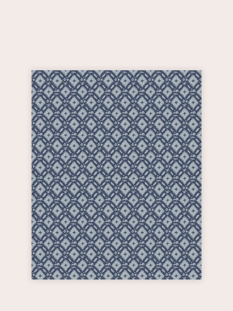 Laura Ashley Dusky Seaspray Blue Whitebrook 10M Wallpaper - Image 2 of 4