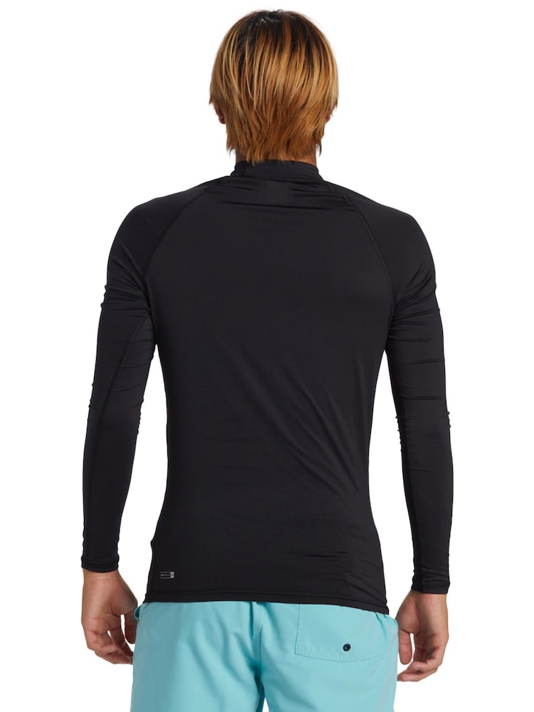 Quiksilver Black Long Sleeve Rash Vest - Image 2 of 6