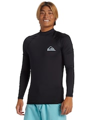 Quiksilver Black Long Sleeve Rash Vest - Image 3 of 6