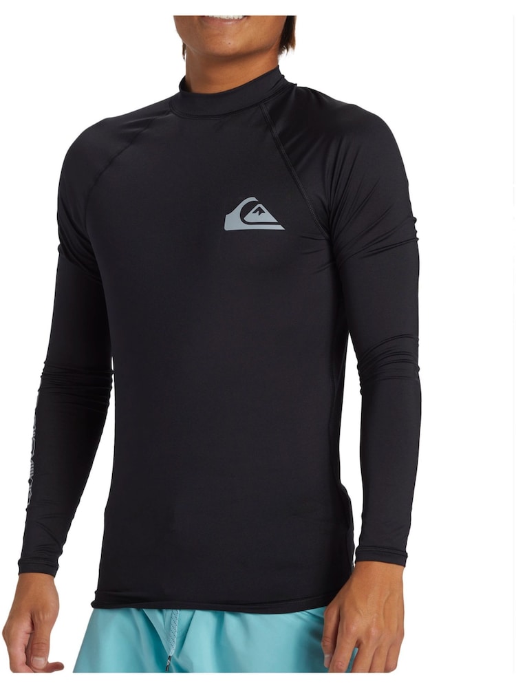 שחור - אפודת ספורט עם שרוול ארוך של Quiksilver - Image 4 of 6