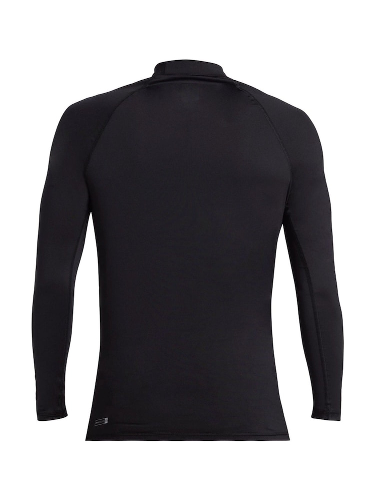 Quiksilver Black Long Sleeve Rash Vest - Image 6 of 6