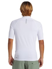 Quiksilver White Short Sleeve UPF50 Rash Vest - Image 2 of 6