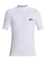 Quiksilver White Short Sleeve UPF50 Rash Vest - Image 5 of 6