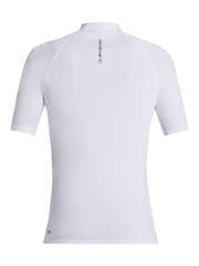 Quiksilver White Short Sleeve UPF50 Rash Vest - Image 6 of 6