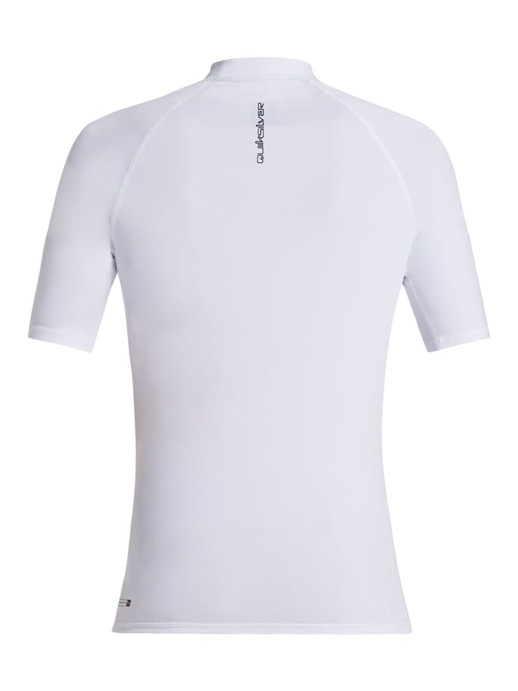 Quiksilver White Short Sleeve UPF50 Rash Vest - Image 6 of 6