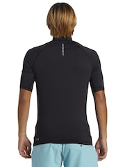 Quiksilver Black Short Sleeve UPF50 Rash Vest - Image 2 of 6