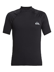 Quiksilver Black Short Sleeve UPF50 Rash Vest - Image 5 of 6