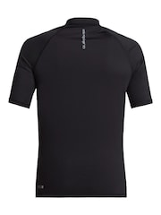 Quiksilver Black Short Sleeve UPF50 Rash Vest - Image 6 of 6