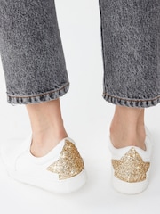Weiß/gold - Forever Comfort® Turnschuhe zum Hineinschlüpfen - Bild 3 von 7