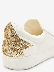Weiß/gold - Forever Comfort® Turnschuhe zum Hineinschlüpfen - Bild 7 von 7