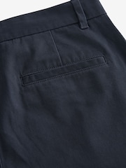 Navy Blue/Grey Charcoal Slim Fit Stretch Chino Trousers 2 Pack - Image 9 of 10