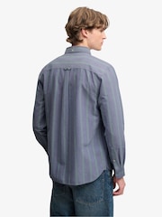 Gris oscuro - Camisa de manga larga Oxford preppy de Superdry - Imagen 2 de 7