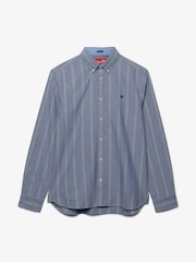 Gris oscuro - Camisa de manga larga Oxford preppy de Superdry - Imagen 6 de 7