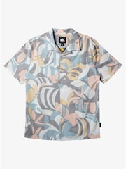 Quiksilver Blue Beach Club Short Sleeve Shirt - Image 1 of 2