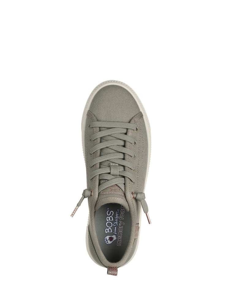 Skechers Green Bobs Copa Trainers - Image 7 of 8