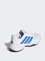 Blanco/Azul - Zapatillas de tenis adidas Gamecourt 3 para todo tipo de pista. - Imagen 4 de 9