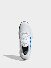 Blanco/Azul - Zapatillas de tenis adidas Gamecourt 3 para todo tipo de pista. - Imagen 5 de 9