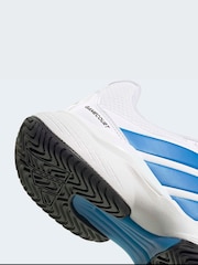 Blanco/Azul - Zapatillas de tenis adidas Gamecourt 3 para todo tipo de pista. - Imagen 8 de 9