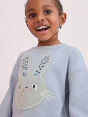 Blue/Cream Character Jogger Pyjamas 3 Pack (9mths-8yrs) - Image 5 of 17