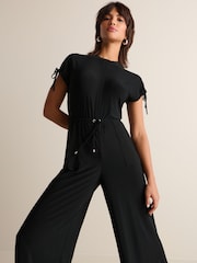 Black Utility Jumpsuit - Image 2 of 6