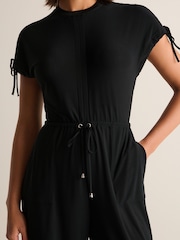 Black Utility Jumpsuit - Image 4 of 6