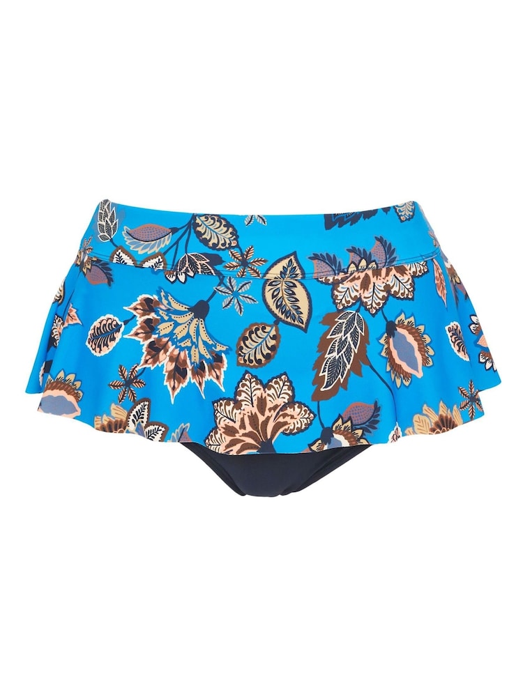 JD Williams Blue Boho Print Mix And Match Skirted Briefs - Image 5 of 5