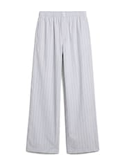 Calvin Klein Blue Cotton Poplin Pyjamas - Image 5 of 6
